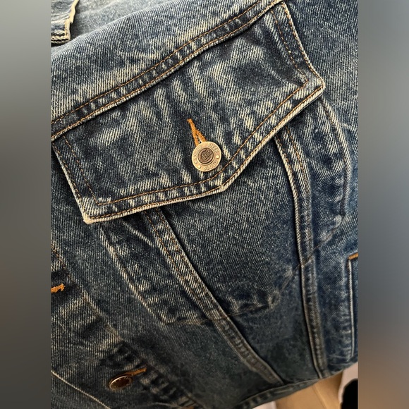 CANYON RIVER BLUES Jean Jacket “Trucker” Style Blue Denim Size Medium - Picture 4 of 14